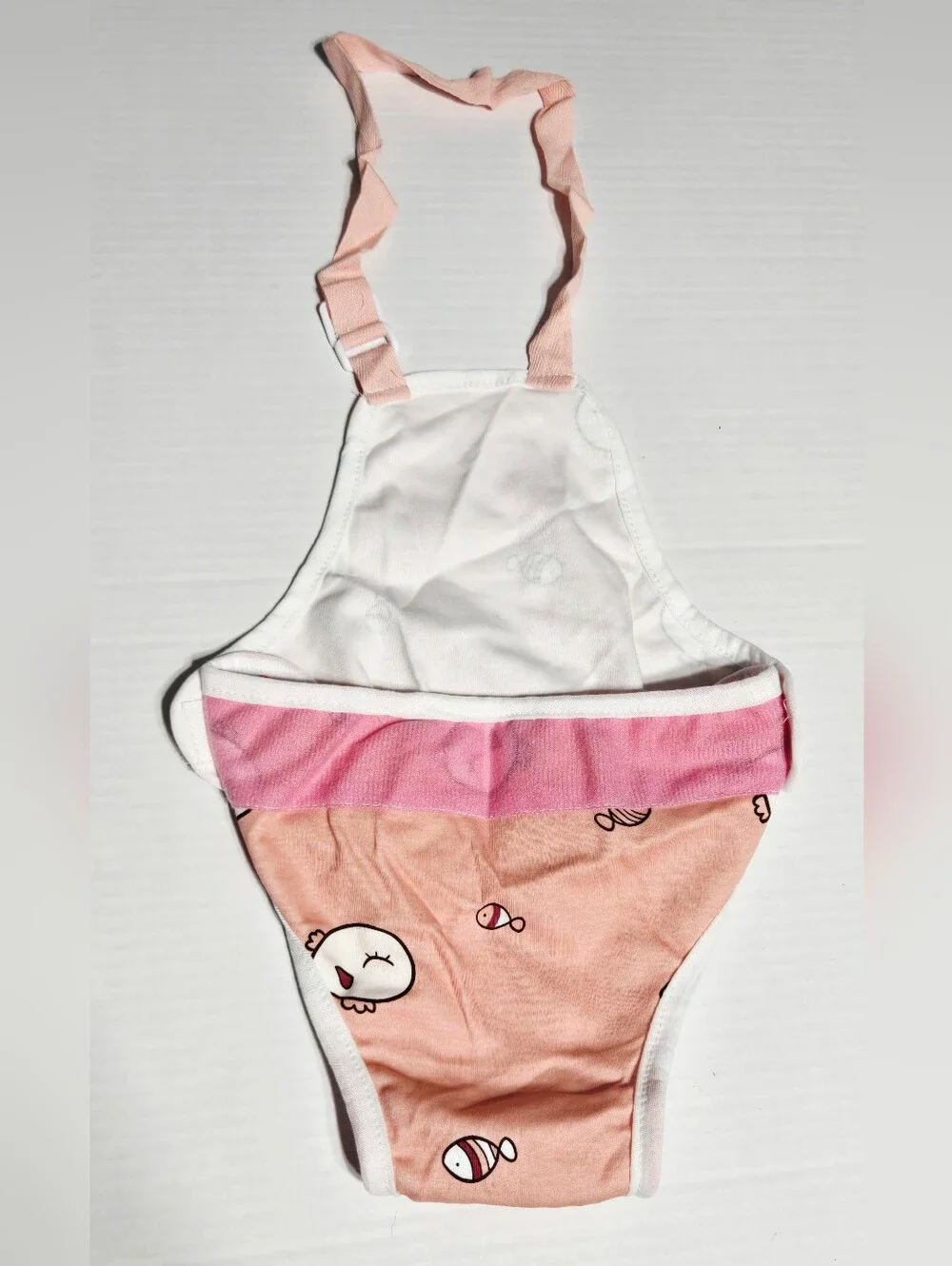 Pink Reusable Female Dog Diaper Size L Washable Leak Proof Puppy Pet Diaper